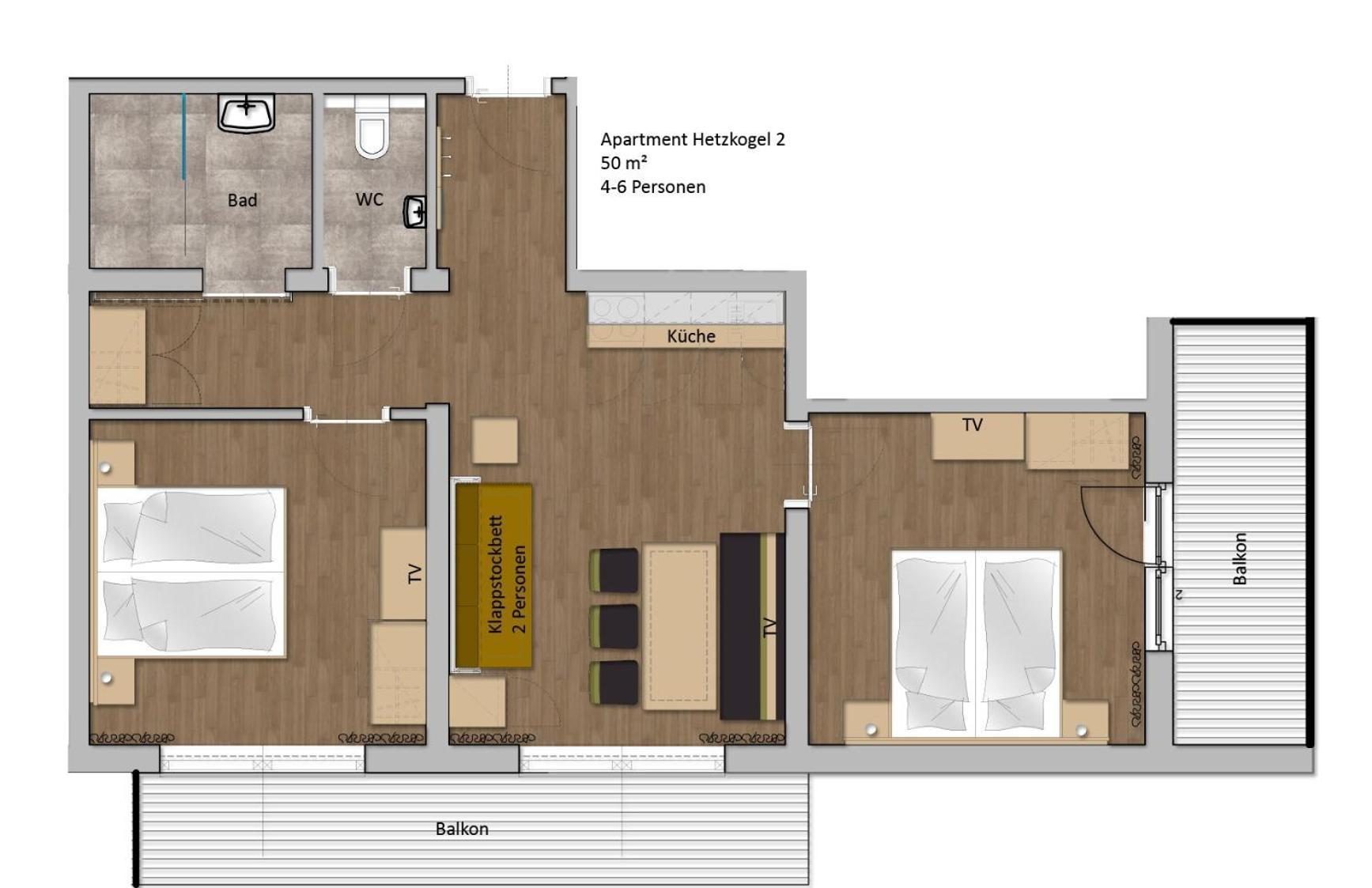 Apartment Bergsee Lunz am See Bilik gambar
